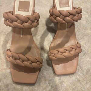 Dolce Vita Women's Nude Braided Sandals